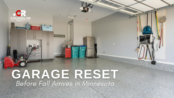 A Minnesota Garage Reset Before Fall Arrives | Counselor Realty